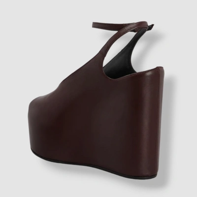 Pre-owned Dries Van Noten $995  Women's Brown Peep-toe Sandals Shoes Size Eu 38/us 8