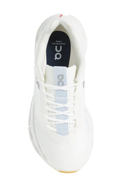Shop On Cloudnova Sneaker In Undyed White/ Carnati
