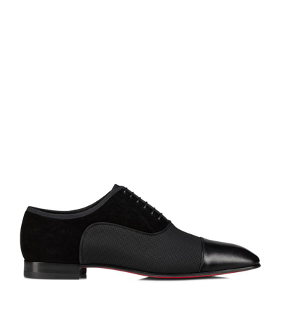 Shop Christian Louboutin Greggo Oxford Shoes In Black