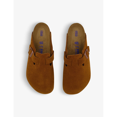 Birkenstock Tan Regular Boston Soft Footbed Slip-on Loafers In Multi