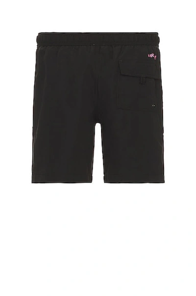 Shop Burberry Martin Popsicle Shorts In Black