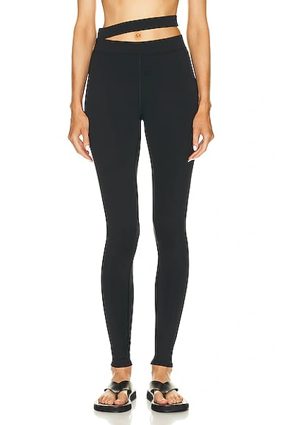Shop Alo Yoga Airlift High-waist All Access Legging In Black
