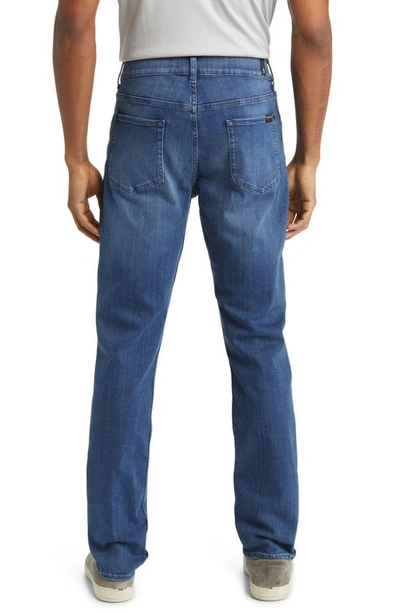 Shop 7 For All Mankind Slimmy Luxe Performance Plus Slim Fit Tapered Jeans In Mid Blue