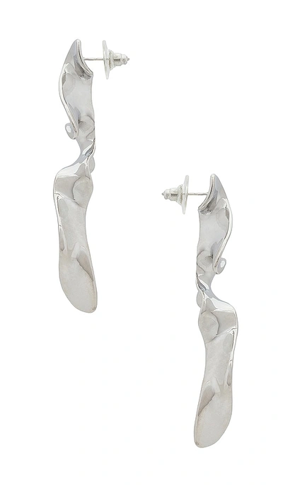 Shop Casa Clara Kelsee Earring In Silver