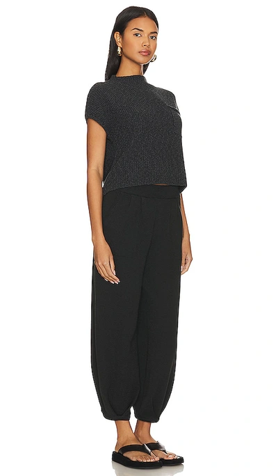 Free People Freya Sweater Set In Black Combo In Black