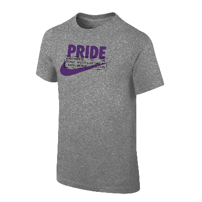 Shop Nike Orlando Pride Big Kids' (boys')  Soccer T-shirt In Grey