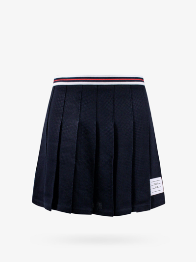 Shop Thom Browne Skirt In Blue