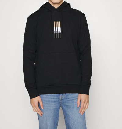 Shop Hugo Boss Seeger Sweatshirt In Black