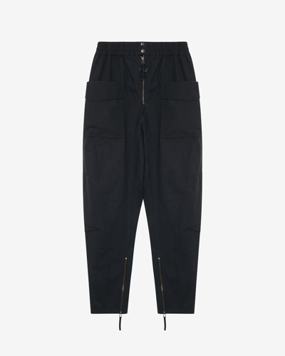 Shop Isabel Marant Tilsen Pants In Black