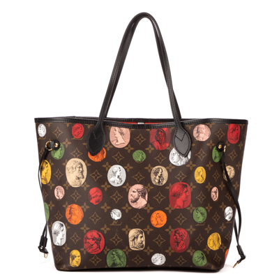 LOUIS VUITTON Handbag Métis Fornasetti Brown Multic…