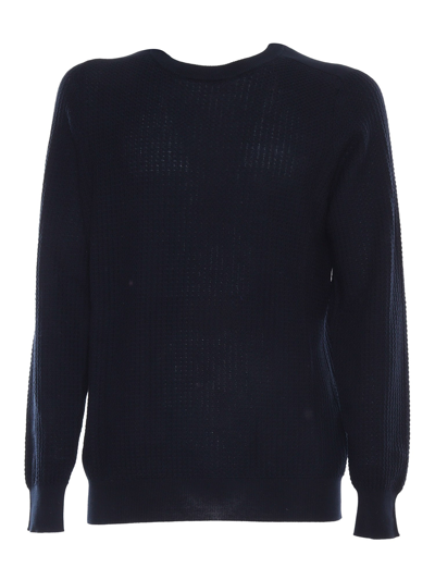 Shop Peserico Men's Sweater In Blue
