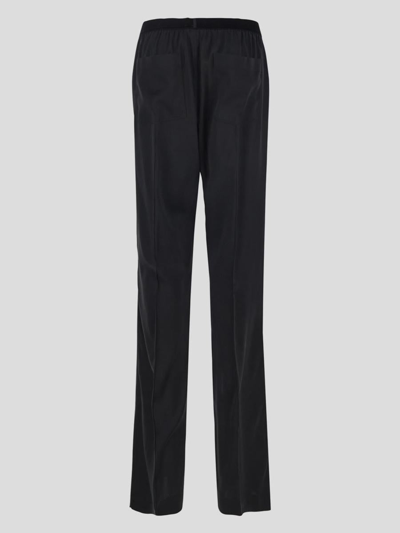 Shop Tom Ford Stretch Silk Pants In Black