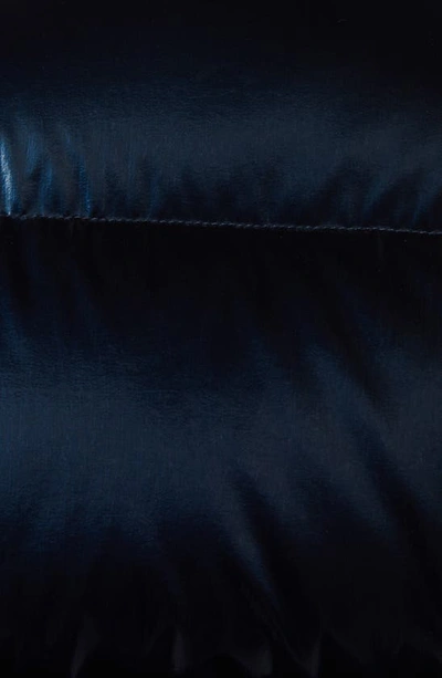 Moncler Herault Down Jacket In Blue Navy