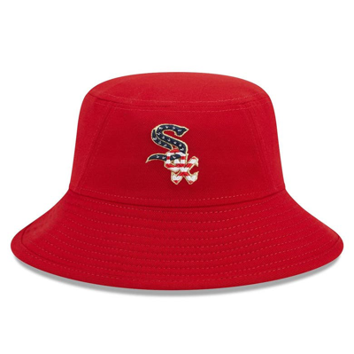 Shop New Era Red Chicago White Sox 2023 Fourth Of July Bucket Hat