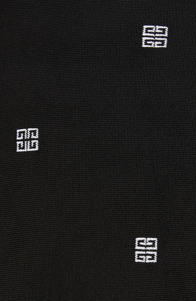 Shop Givenchy Logo Print Skirt In Black