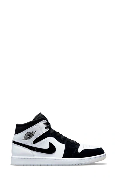 Shop Jordan Air  1 Mid Se Basketball Shoe In White/ Black/ Multi/ Color