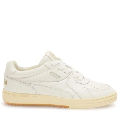 Shop Palm Angels Sneakers White In Bianco