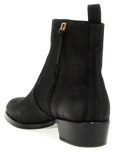 Shop Giuseppe Zanotti Chicago Ankle Boots In Black