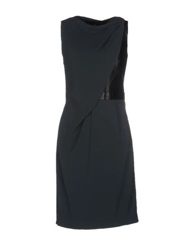 Alexander Wang Knee-length Dress In Dark Green