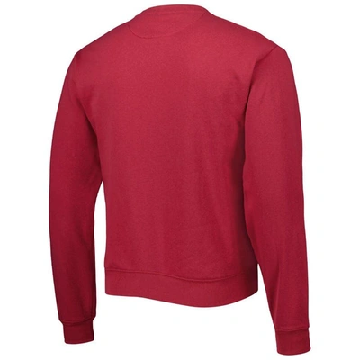 Shop League Collegiate Wear Crimson Alabama Crimson Tide 1965 Arch Essential Lightweight Pullover Sweatsh