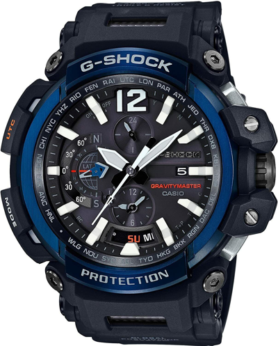 Pre-owned G-shock Casio  Gravity Master Gpw-2000-1a2jf Bluetooth Gps Men's Watch Japan