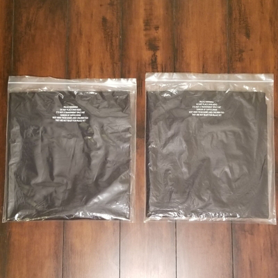 Pre-owned Palace Tri-to Help T-shirts Both Tees Size Large Black/yellow Colorway New/ds