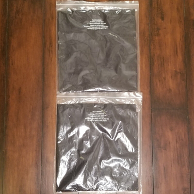 Pre-owned Palace Tri-to Help T-shirts Both Tees Size Large Black/yellow Colorway New/ds