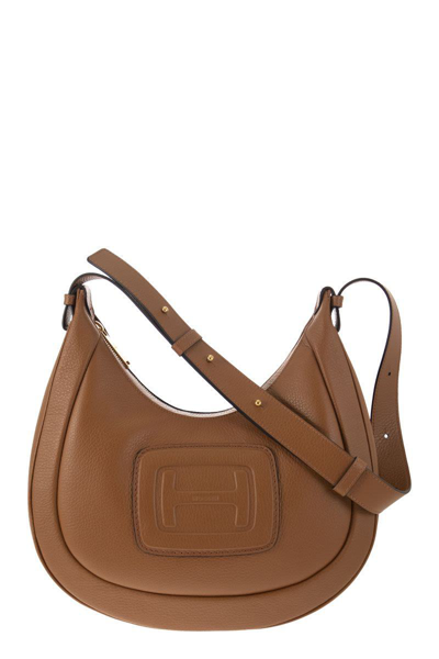 Delvaux Brown Leather Louise Hobo Delvaux