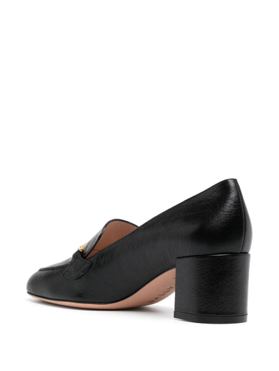 Shop Bally Obrien 50mm Leather Pumps In Black