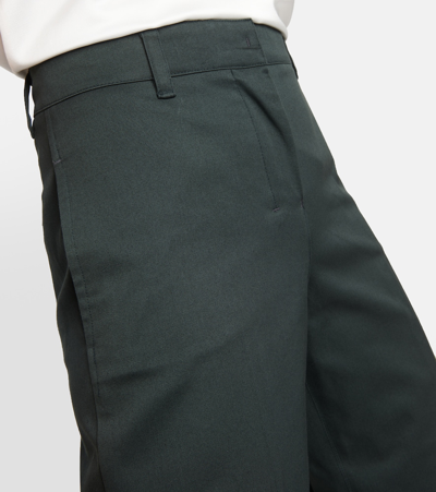 Shop 's Max Mara Cotton Straight Pants In Black