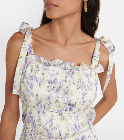 Shop Polo Ralph Lauren Floral Tiered Top In White