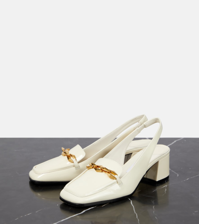 Jimmy Choo Slingback Diamond Tilda 45 Décollet In White
