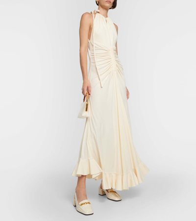 Jimmy Choo Slingback Diamond Tilda 45 Décollet In White