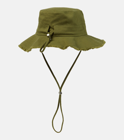 Shop Jacquemus Le Bob Artichaut Bucket Hat In Neutrals