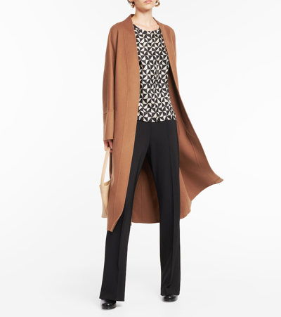 's Max Mara Relais Silk Blouse In Multicoloured