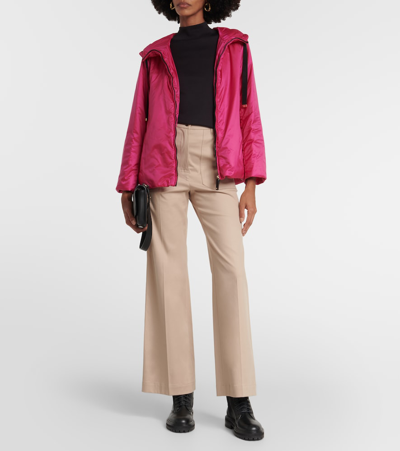 Shop Max Mara Greenh Down Jacket In Pink