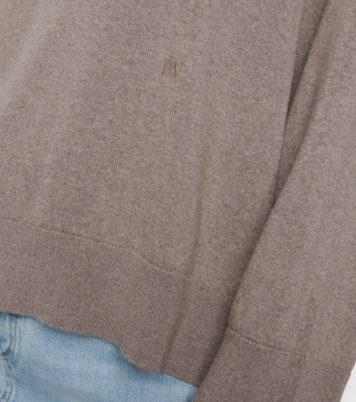 Bottega Veneta Polo Wool Sweater In Brown