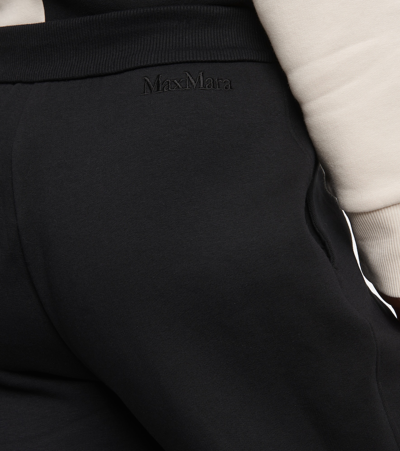 Shop 's Max Mara Damiana Cotton-blend Pants In Black