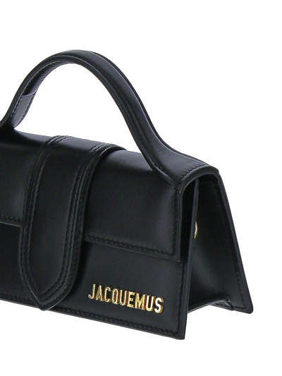 Shop Jacquemus Le Bambino Bag In Black