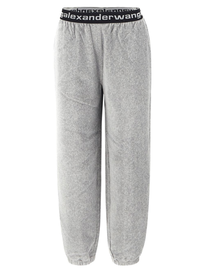 Shop Alexander Wang T Stretch Corduady Trousers In Grey