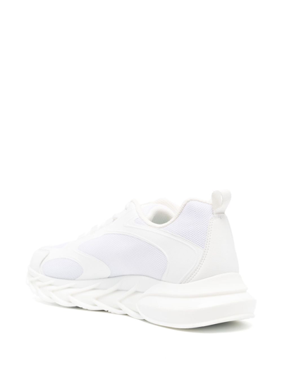 Plein Sport Tiger Attack Gen.x.02 Scratch Sneakers In White