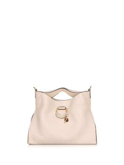 Shop See By Chloé Joan Small Tote Bag In Beige