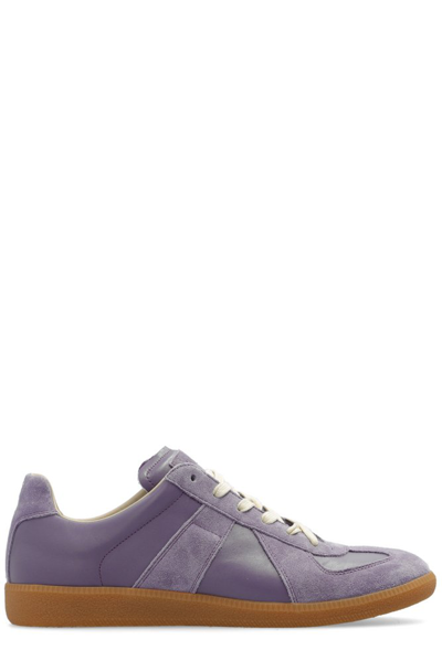 Shop Maison Margiela Replica Low In Purple