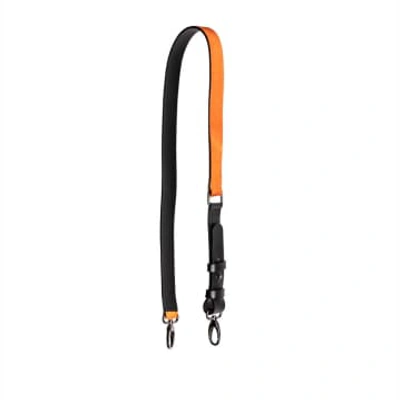 Shop Tracey Neuls Shoulder Strap Carrot | Hair On Leather Strap In Orange
