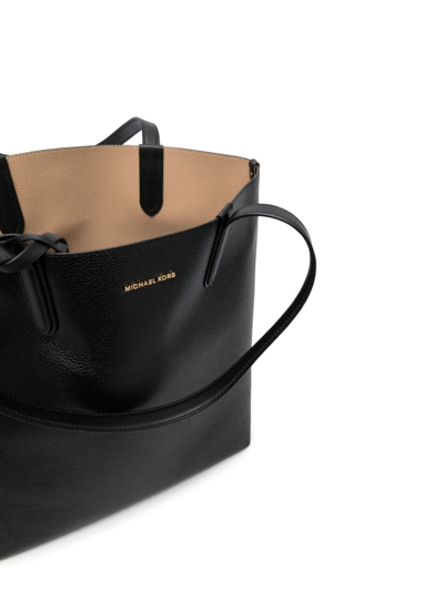 Michael Michael Kors Xl Ns Reversible Tote In Black