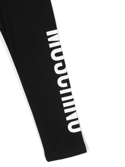 LOGO印花高腰打底裤