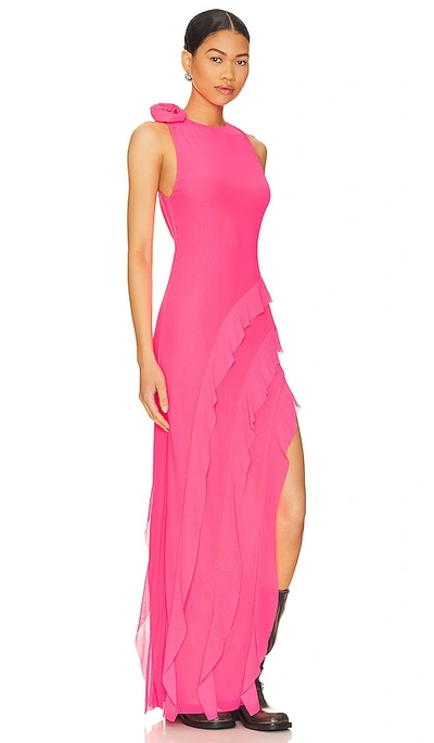 Shop Afrm X Revolve Airess Maxi Dress In Pink