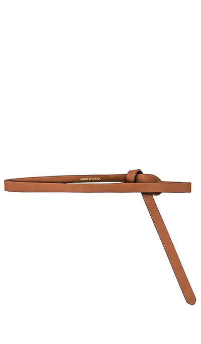Petit Moments Loop Wrap Belt In Tan