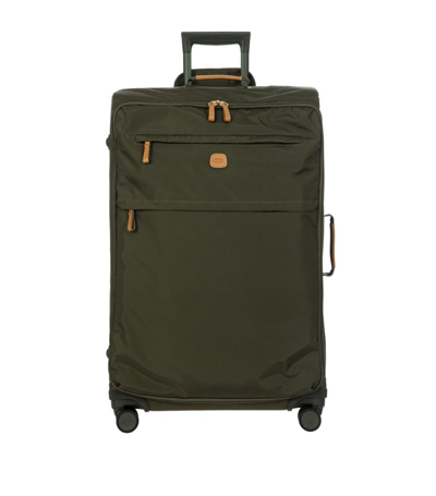 Shop Bric's Large X-travel Suitcase (77cm) In Green