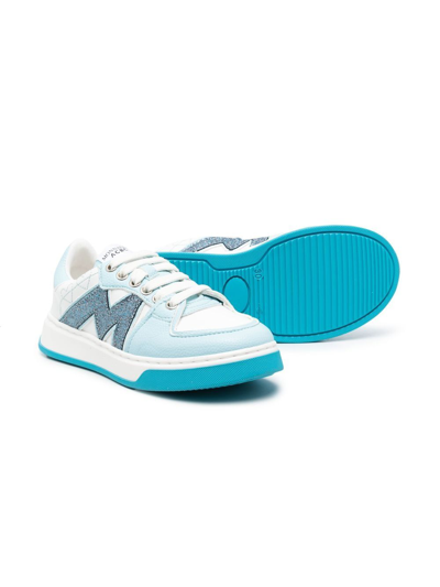 Monnalisa Logo-patch Low-top Sneakers In White